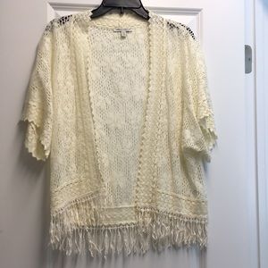 Cream colored jacket